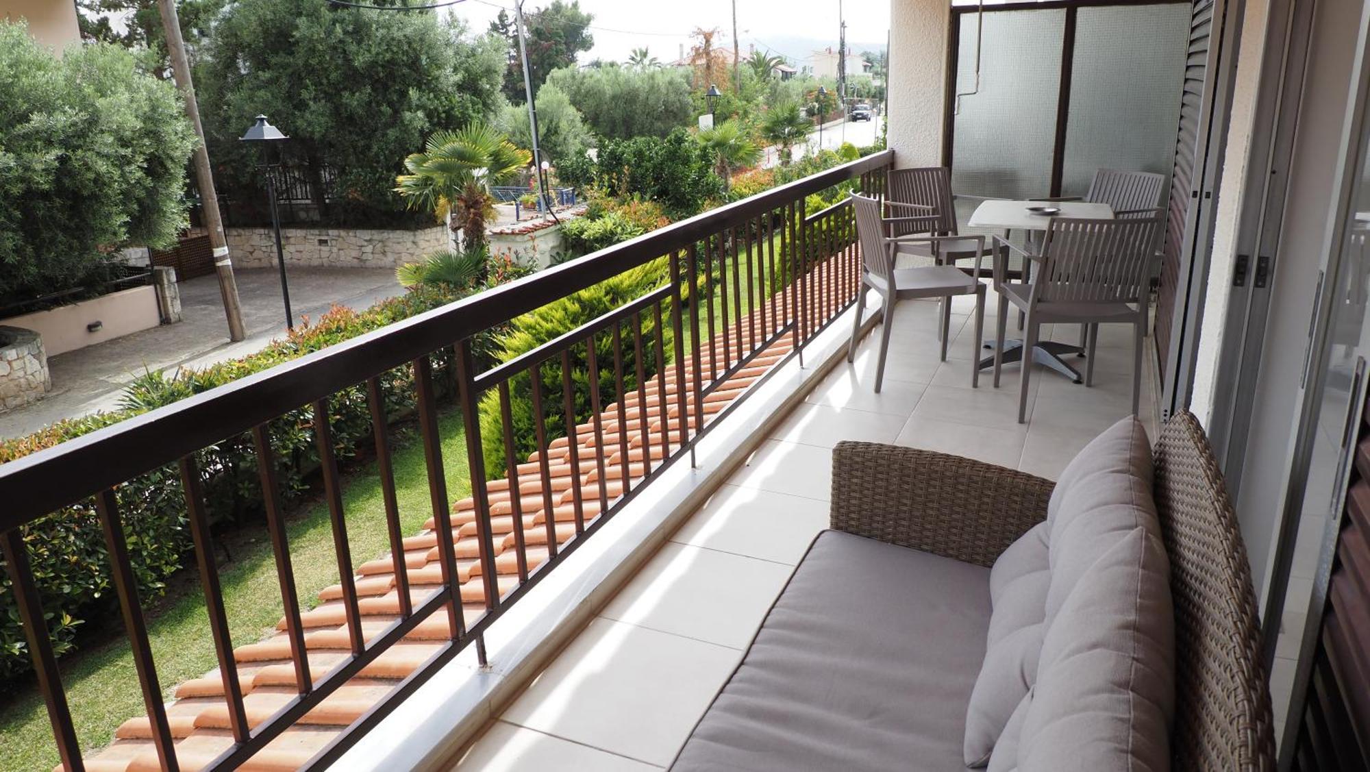 Amalthea Aparthotel Mola Kalyva Luaran gambar